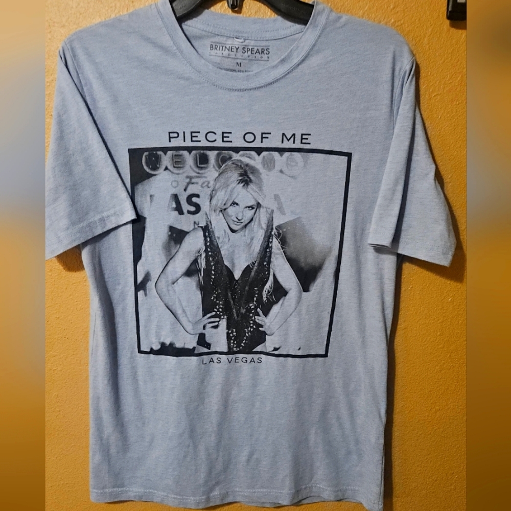 Piece of Me Las Vegas Graphic Tee - Light Blue